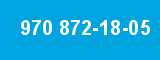 970 872-18-05
